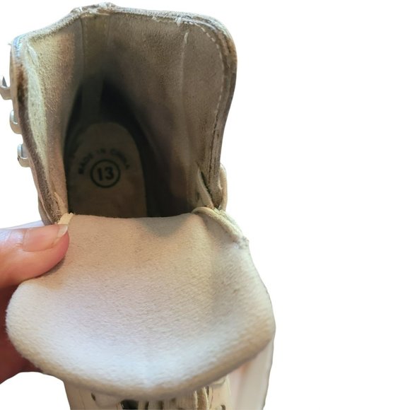 Glacier 420 Figure Skates Ice Skating White Leather Size 13 Girls GG946 - Picture 6 of 6